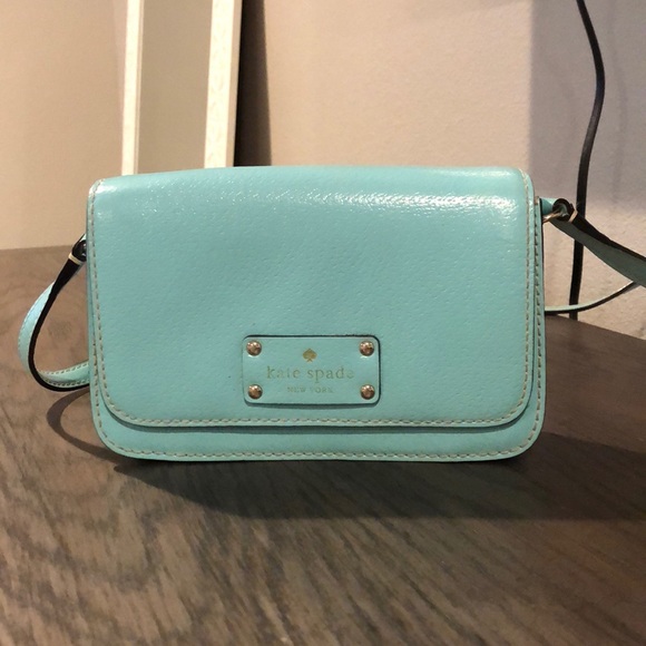 kate spade Handbags - Mint Blue Kate Spade Crossbody